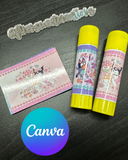 Glue Stick Drag and Drop - Template - Canva Only