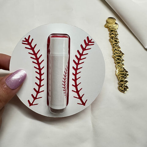 Baseball Chapstick SVG File