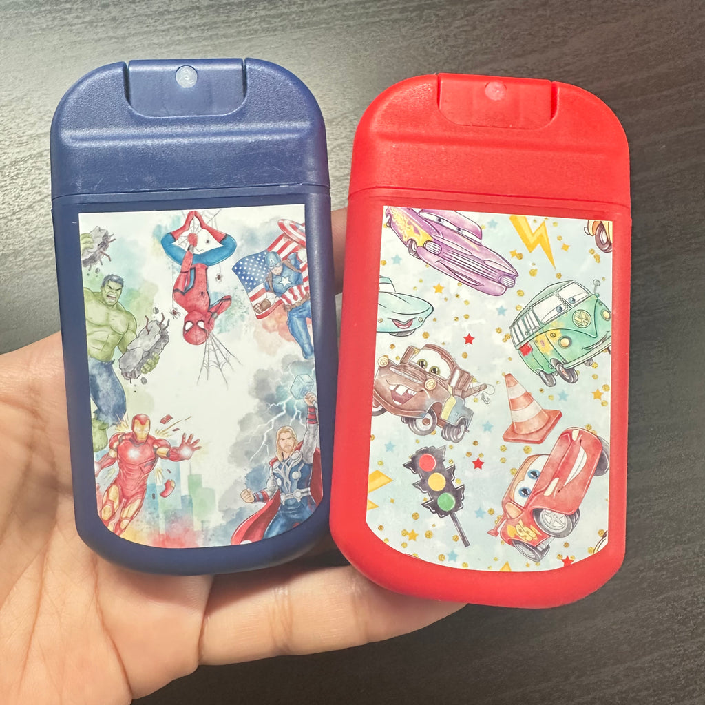 DT Kids Hand Sanitizer Canva Template only