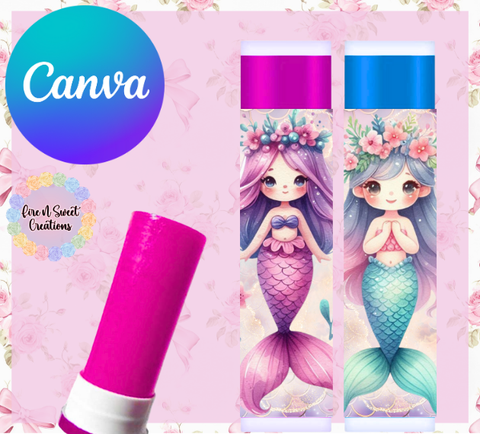 ChapStick Labels Canva Template ONLY