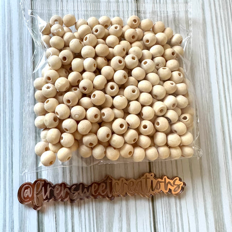 Wood Beads 8mm