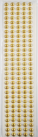 Gold Flatback Pearls
